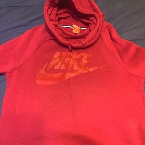 Nike cowl neck hoodie
